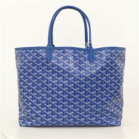 goyard blue saint louis|Goyard saint louis tote price.